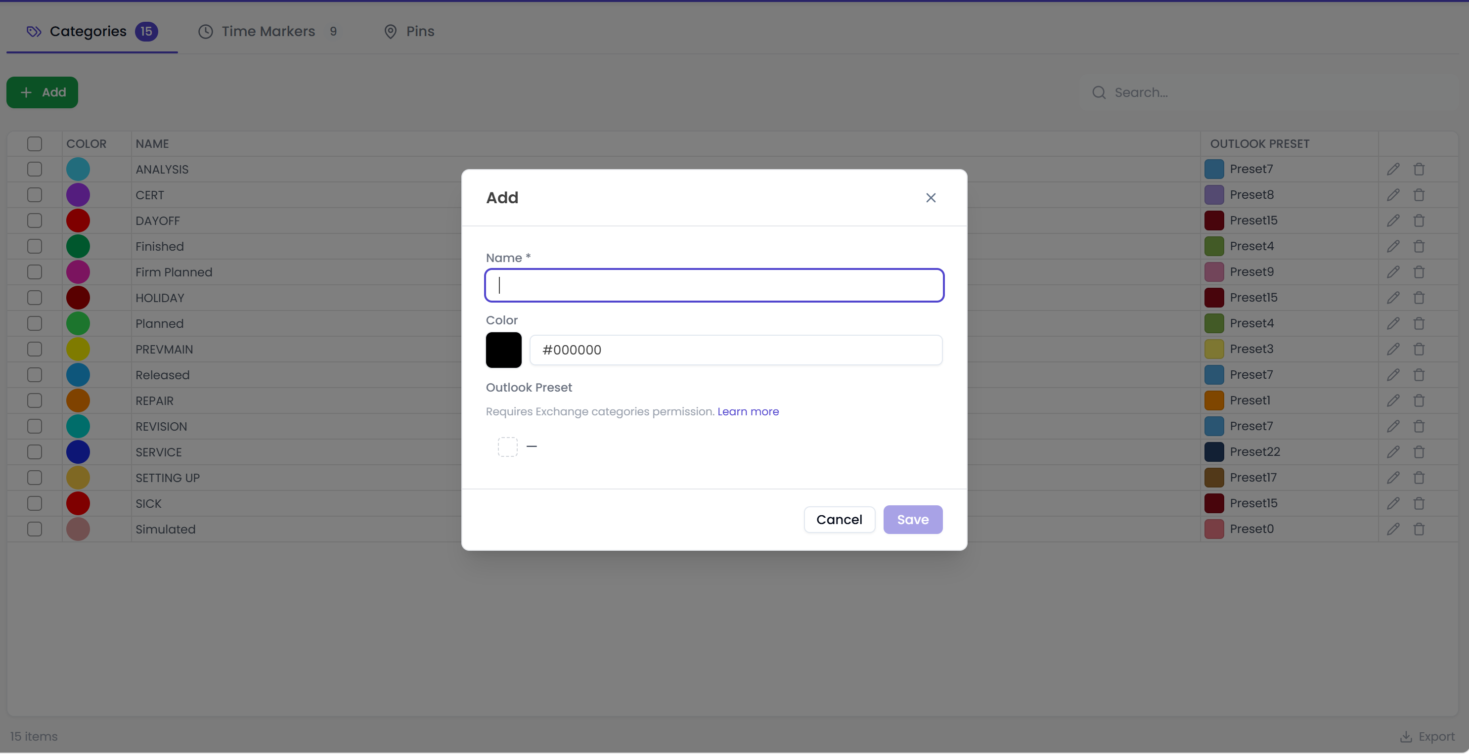 Create indicator