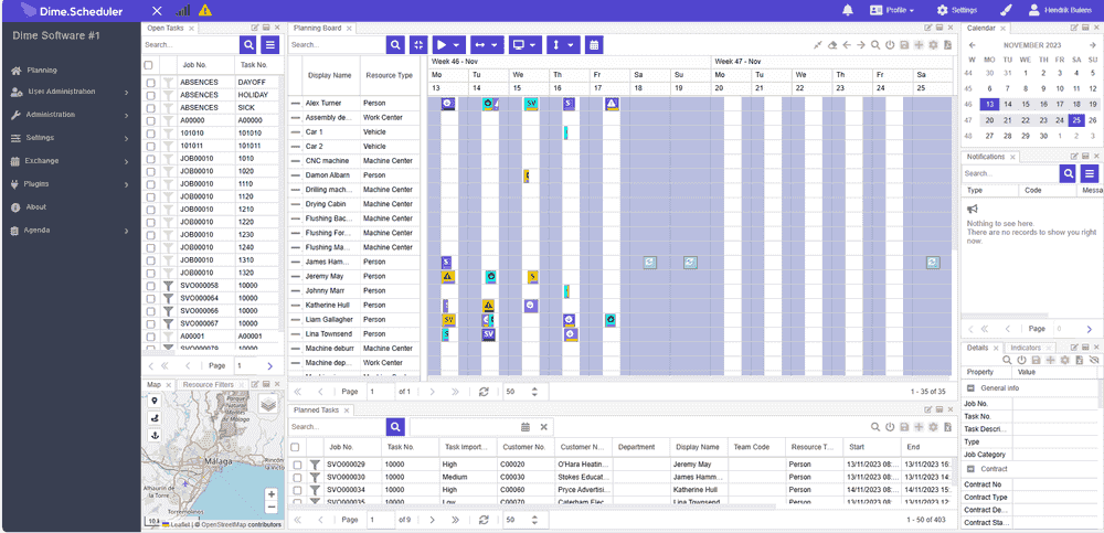 Application window