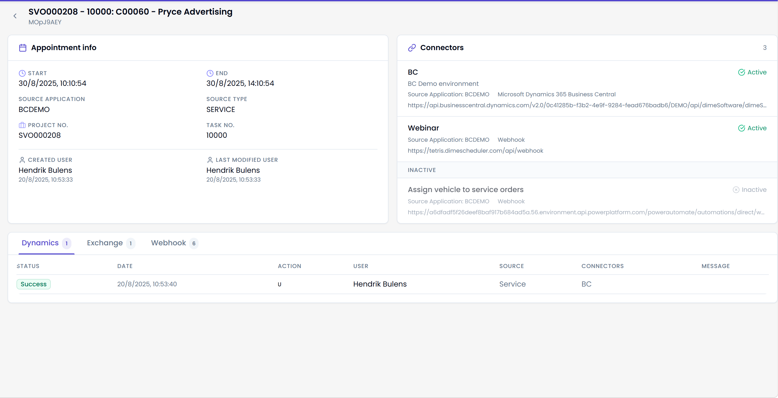 API permissions