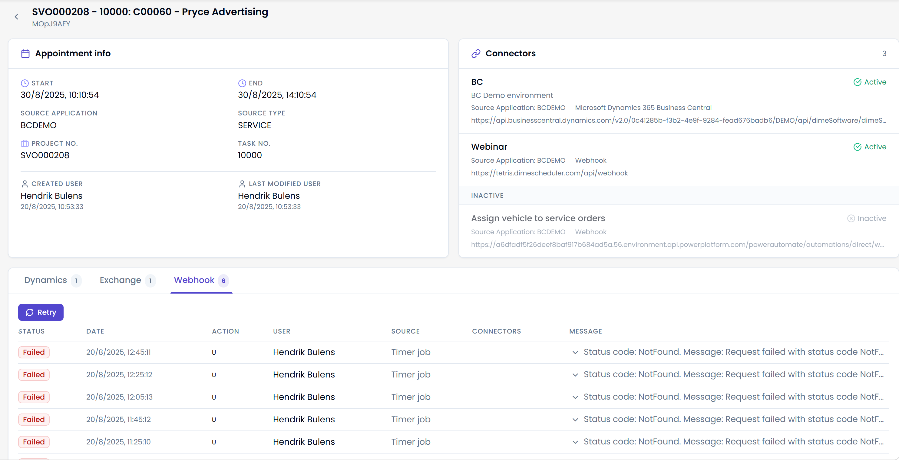 API permissions