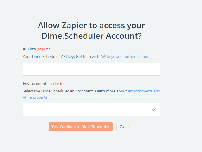 Authentication Parameters