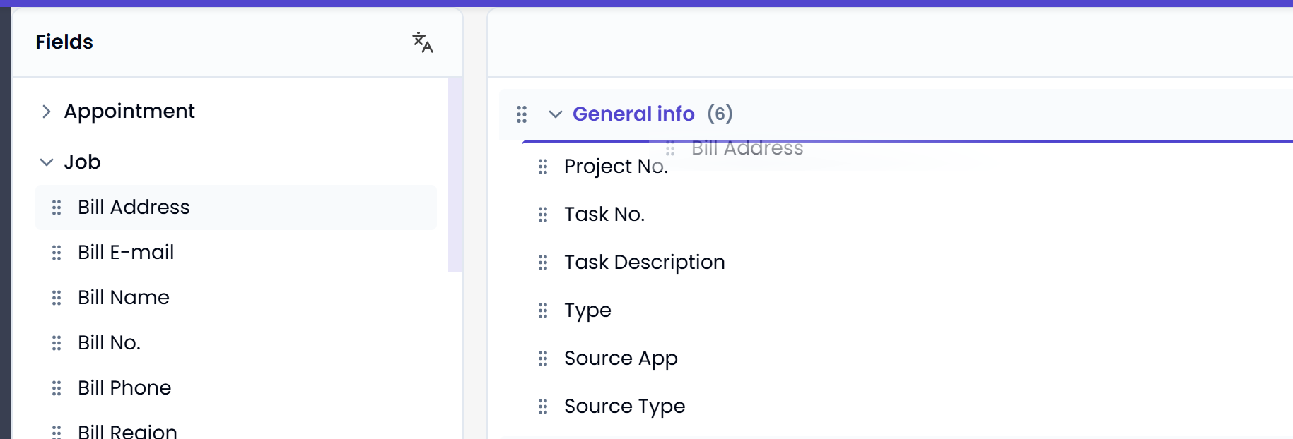 Pane layouts