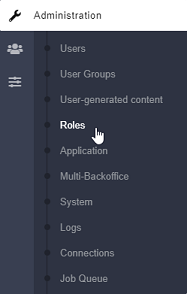 Roles administration