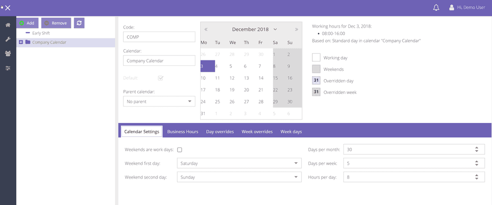 Calendars