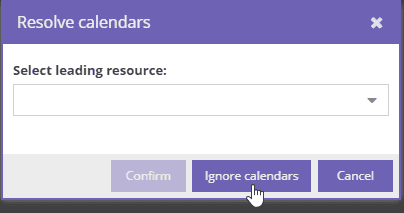Creating an appointment