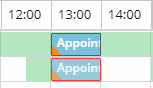 Creating an appointment