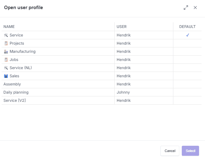 Load profile