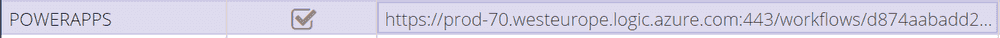 Connector settings