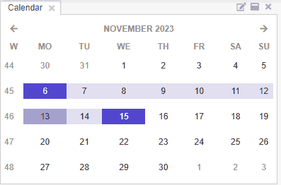 Date picker