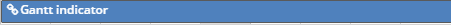Gantt indicator