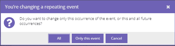 Exception occurrence